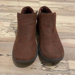 Bzees Brown Get Going Lightweight Washable Bootie